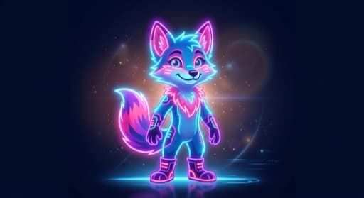 Neon Glow art style example