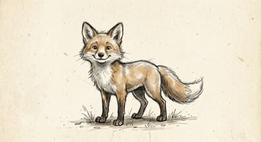 Sketch art style example