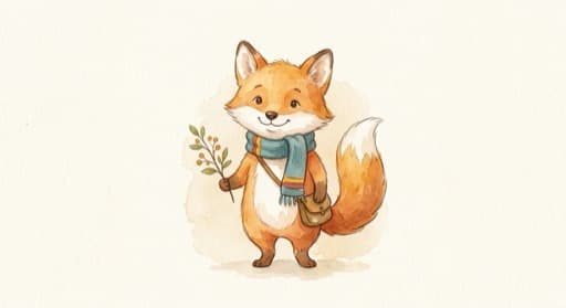 Watercolor art style example